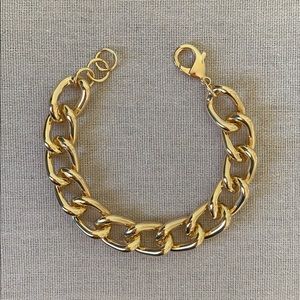 18k Gold Filled Chain Link Bracelet